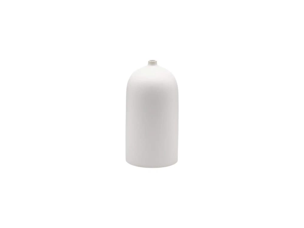 Edg Vase Mono Weiss H: 24 cm Weiss | Schubiger Möbel