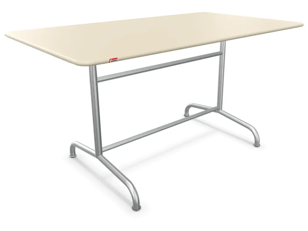 Schaffner Metall-Tisch Rigi Feuerverzinkt Beige | Schubiger Möbel