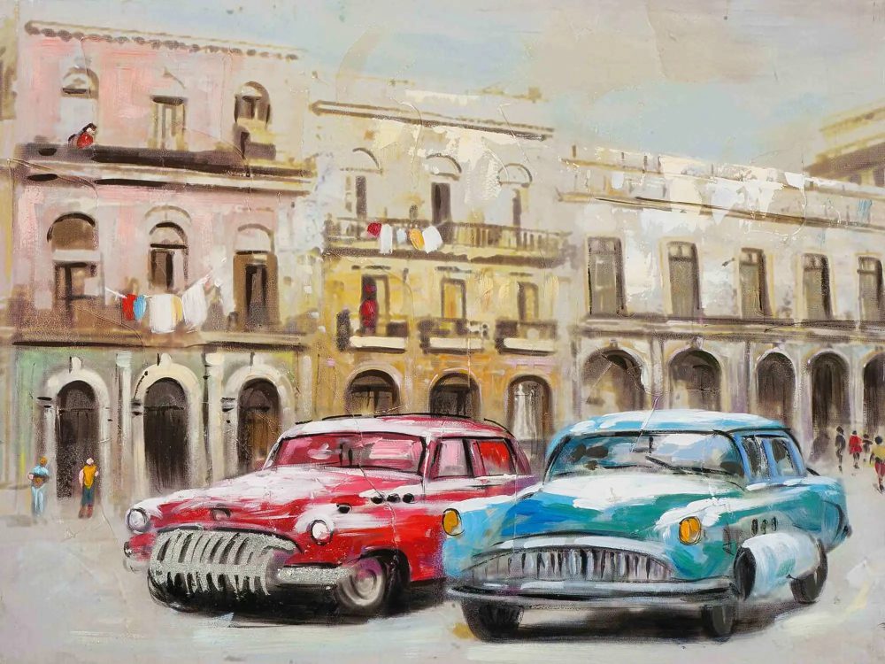 image LAND Bild Oldtimer in Havanna  | Schubiger Möbel