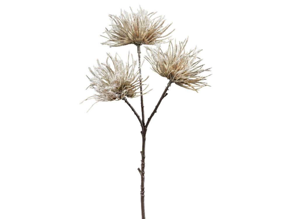 Gasper Kunstblume Urchin Grau H: 37 cm  | Schubiger Möbel