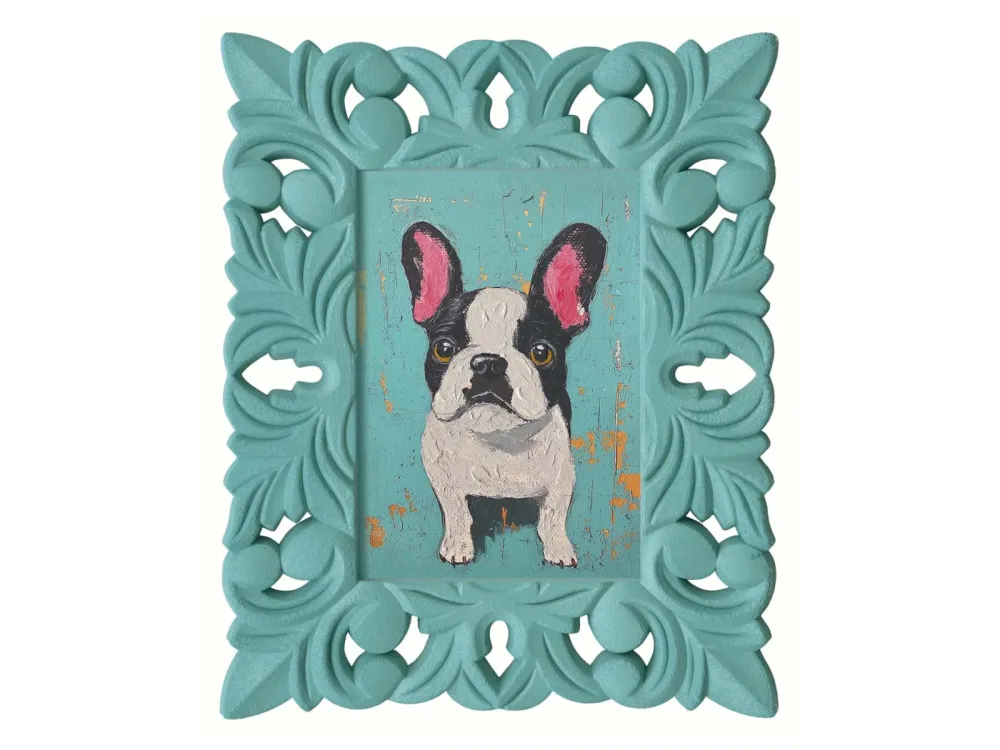 image LAND Gemälde Bully Puppy  | Schubiger Möbel
