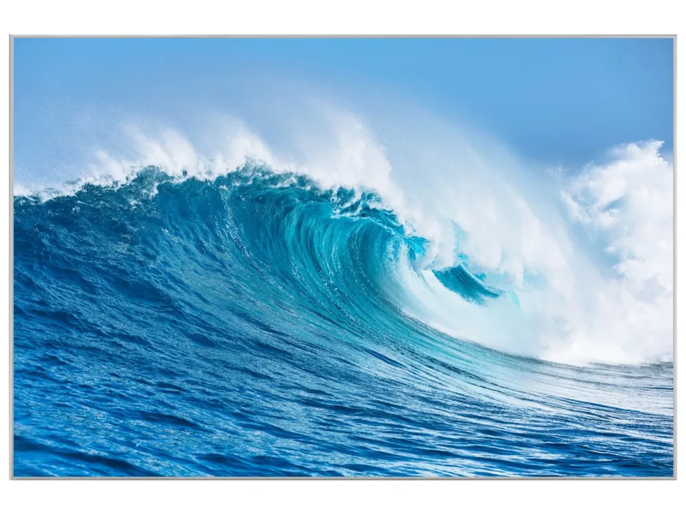 image LAND Bild mit Rahmen Die Welle  | Schubiger Möbel