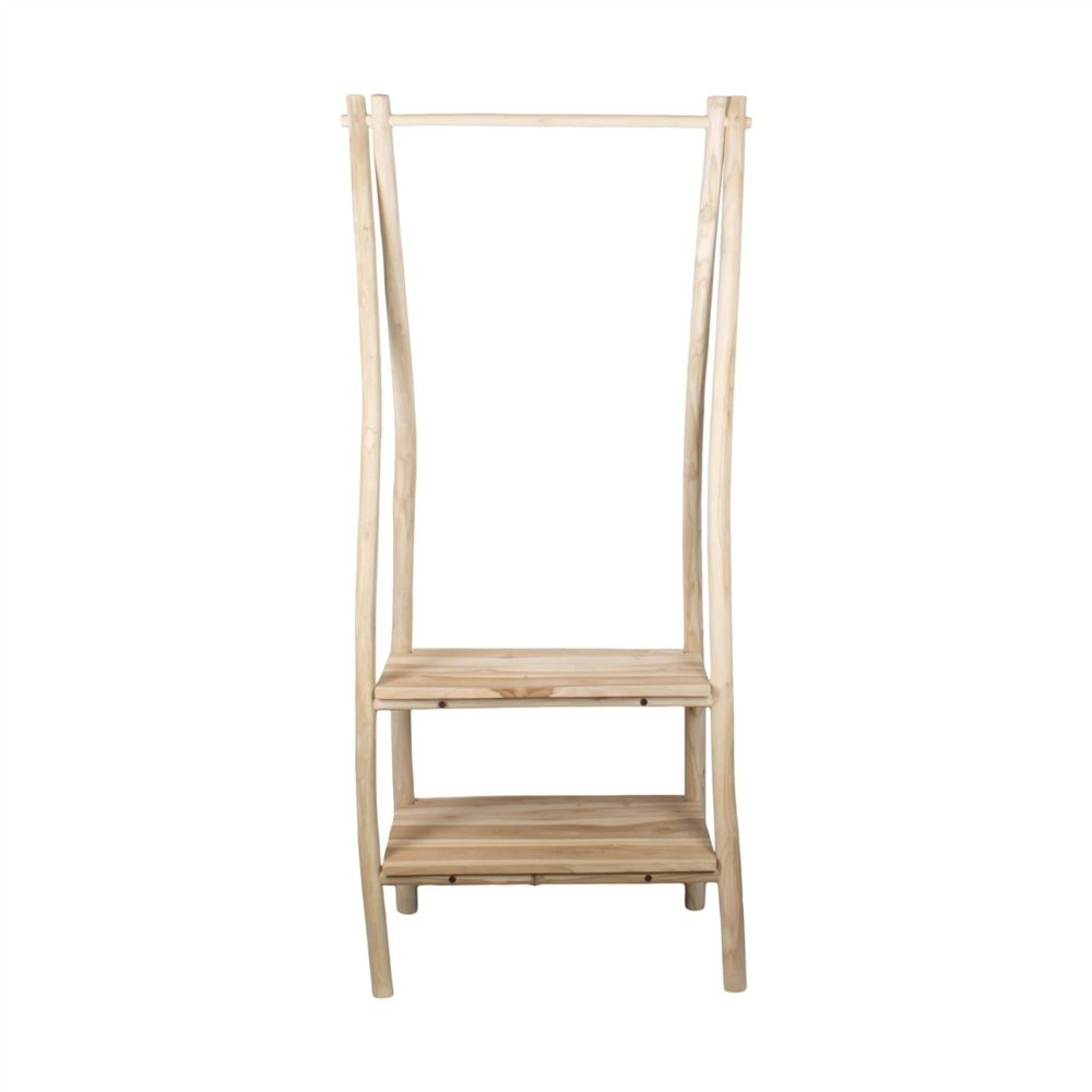 Decofinder Kleiderständer Teakholz H: 160 cm  | Schubiger Möbel