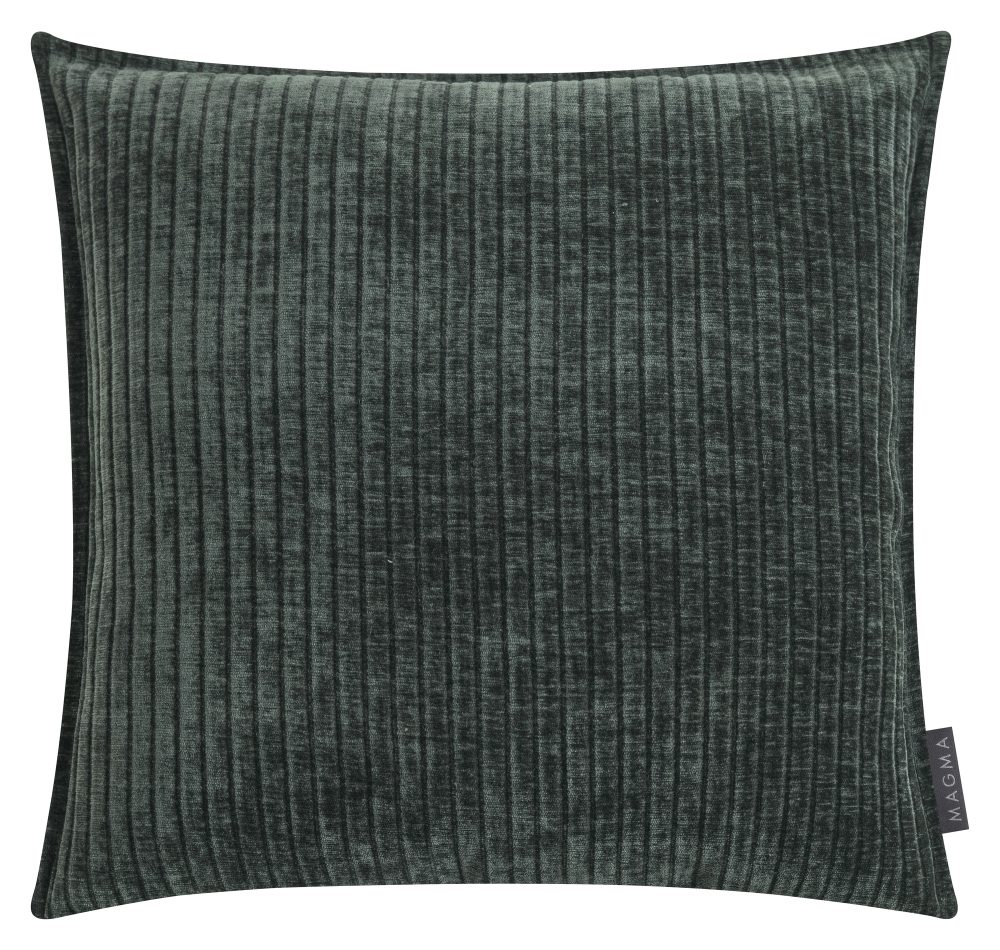 Magma Kissenhülle Viale, Dunkelgrün 45x45 cm  | Schubiger Möbel
