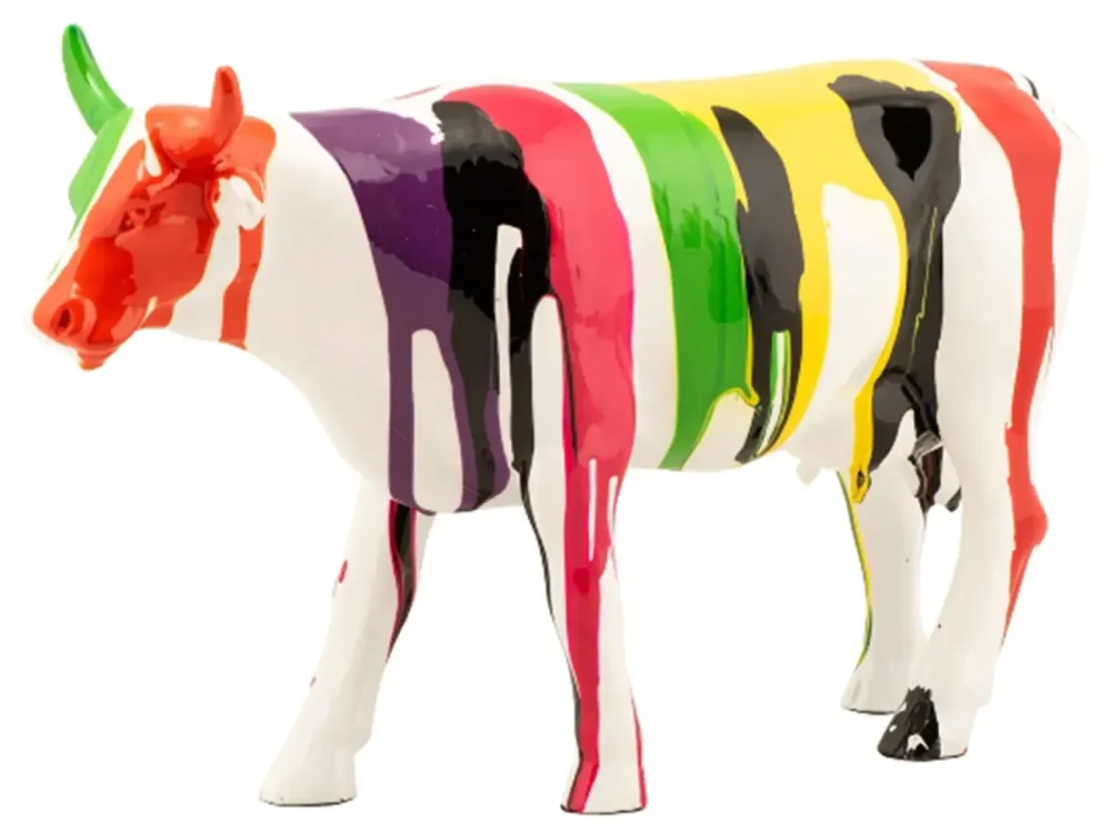 image LAND Skulptur Bunte Kuh 1  | Schubiger Möbel
