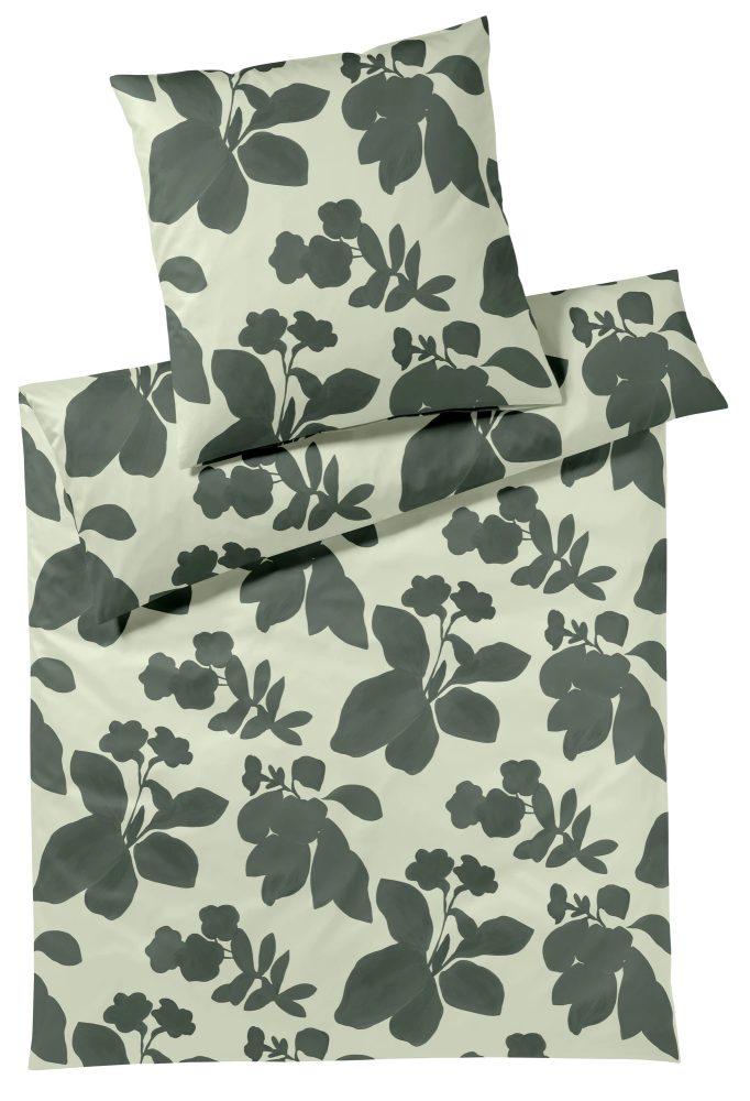 Elegante Bettwäsche Shadows Forest Green  | Schubiger Möbel
