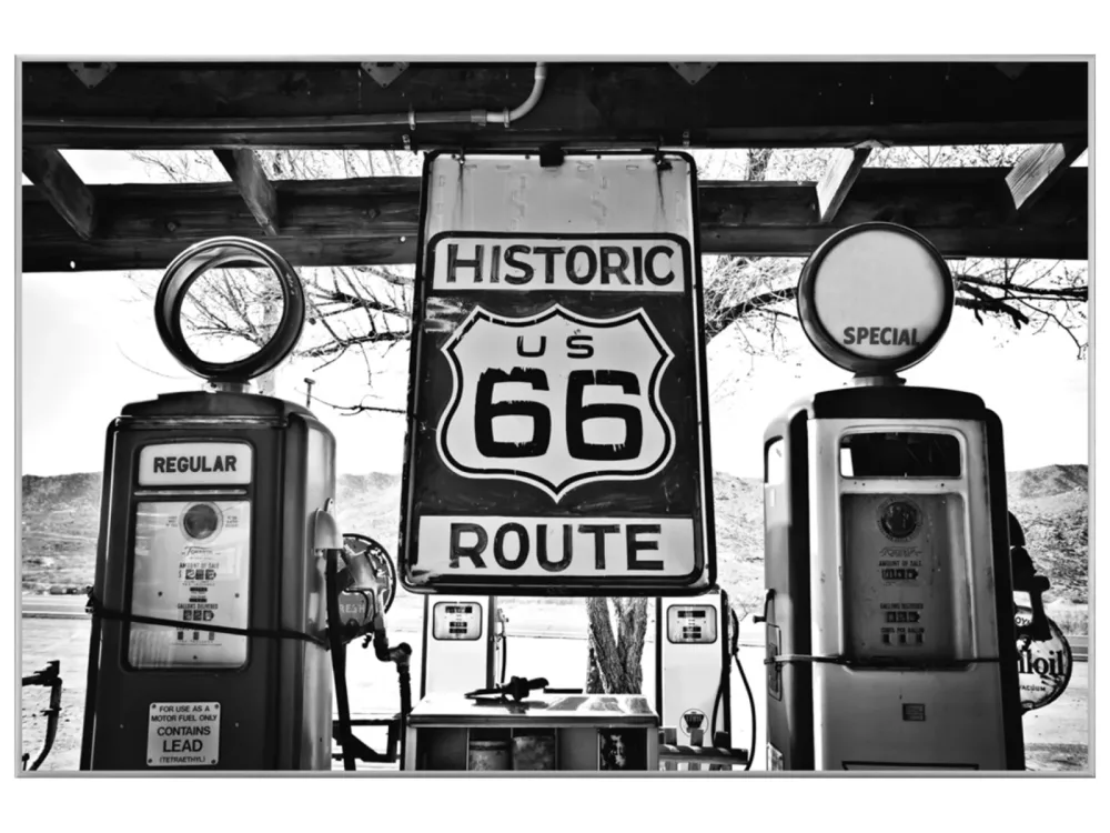 image LAND Bild mit Rahmen Route 66  | Schubiger Möbel
