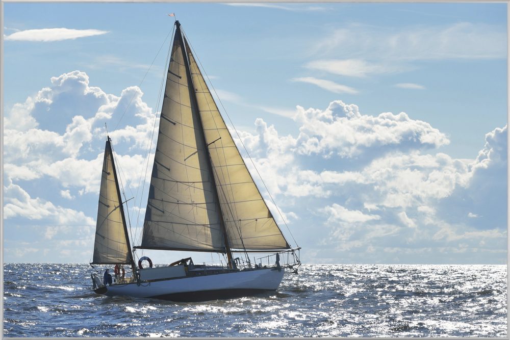 image LAND Bild mit Rahmen Grosses Segelschiff  | Schubiger Möbel