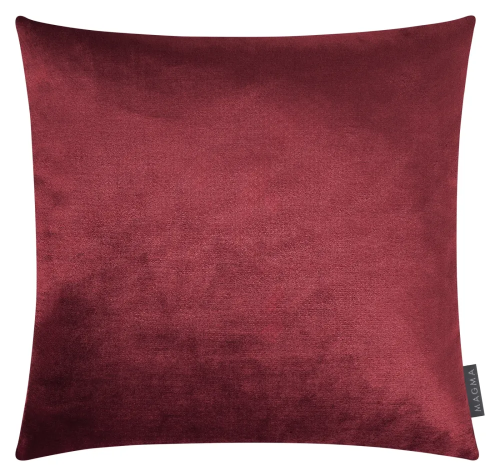 Magma Kissenhülle Snug, Bordeaux 45x45 cm  | Schubiger Möbel