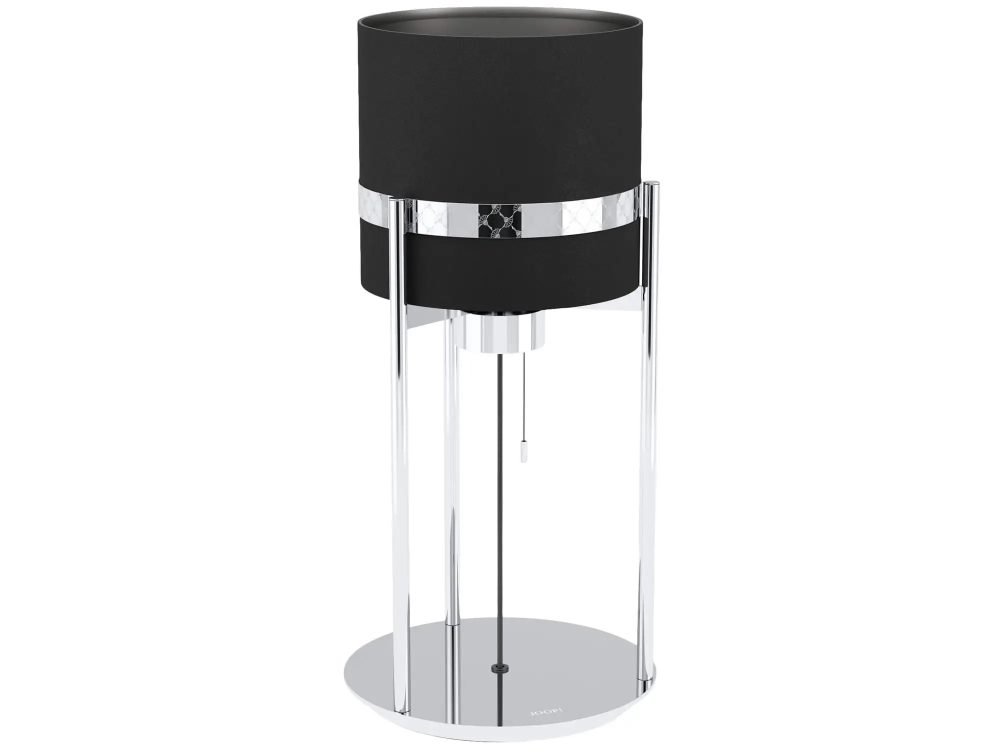 Eglo Tischlampe Round Lights Chrome  | Schubiger Möbel