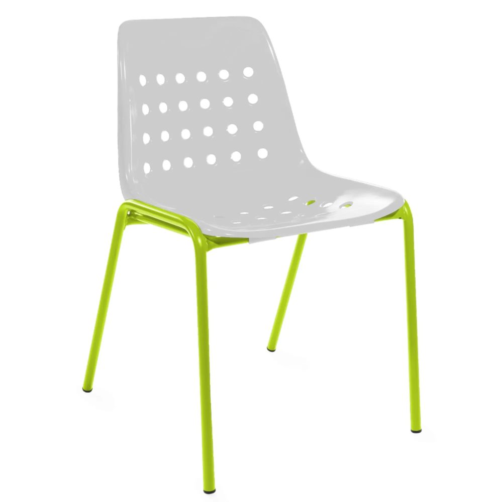 Schaffner Schalen-Stuhl Bermuda Weiss | Schubiger Möbel