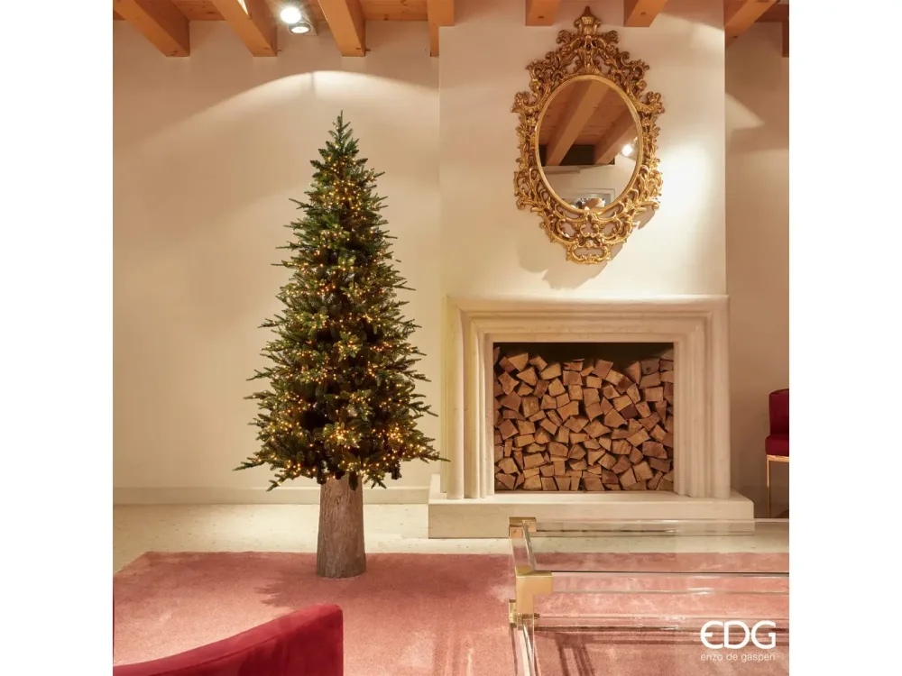 Edg Weihnachtsbaum Pinus Grün 2000 Led H: 180 cm  | Schubiger Möbel