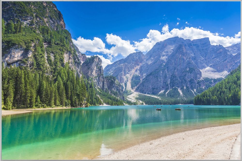 image LAND Bild mit Rahmen Alpenfluss  | Schubiger Möbel