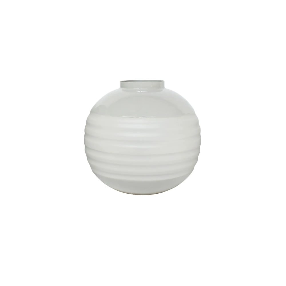 Decofinder Vase Grecia, Hellgrau  | Schubiger Möbel