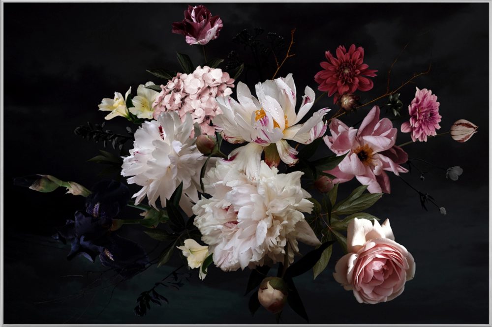 image LAND Bild mit Rahmen Hübsches Blütenbouquet  | Schubiger Möbel