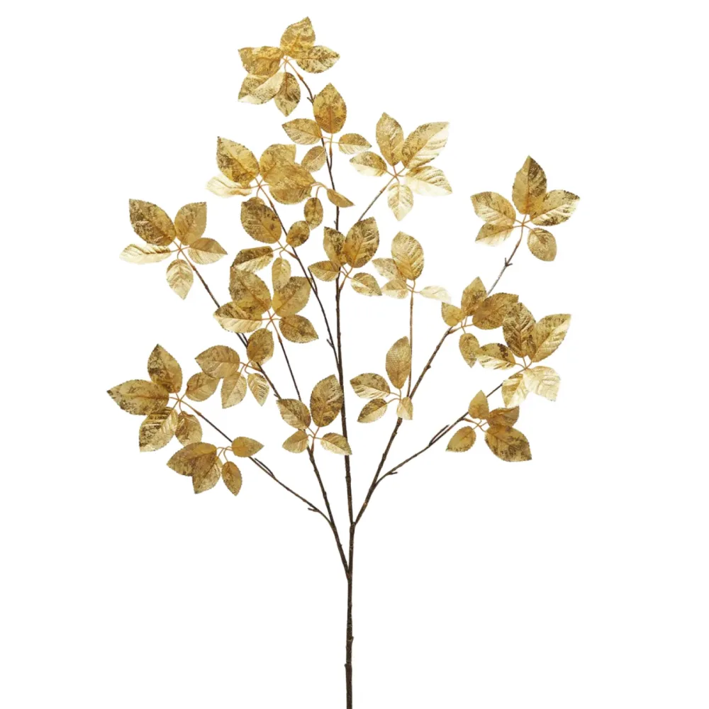 Edg Kunstblumen Buchenzweig Gold H: 137 cm  | Schubiger Möbel
