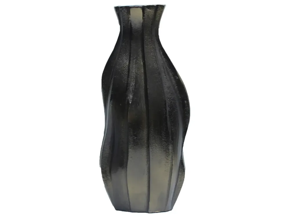 Decofinder Vase Metall Antikmessing H: 34 cm  | Schubiger Möbel