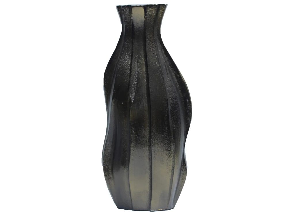 Decofinder Vase Metall Antikmessing H: 34 cm  | Schubiger Möbel