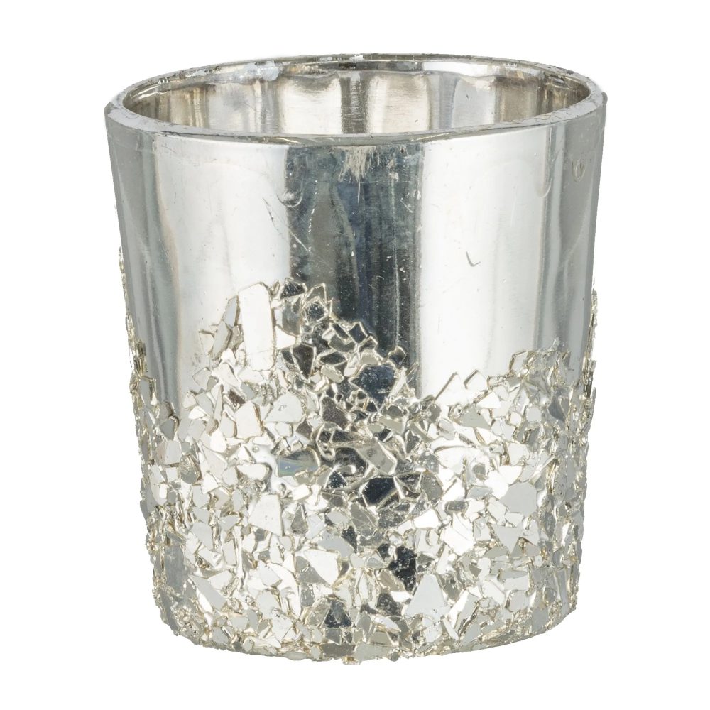Gasper Windlicht Shine, Silber B: 6 cm  | Schubiger Möbel