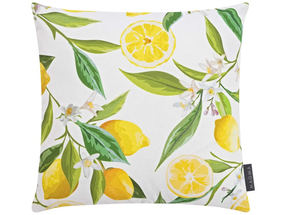 Magma Kissenhülle Frutta Limone 40x40 cm  | Schubiger Möbel