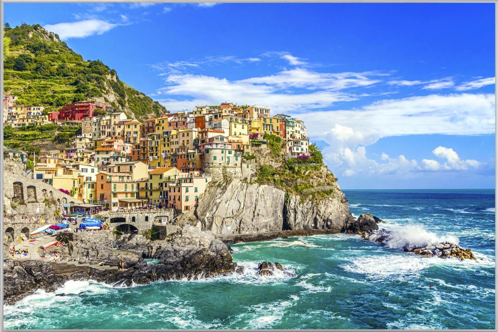 image LAND Bild mit Rahmen Manarola, Riviera 1  | Schubiger Möbel