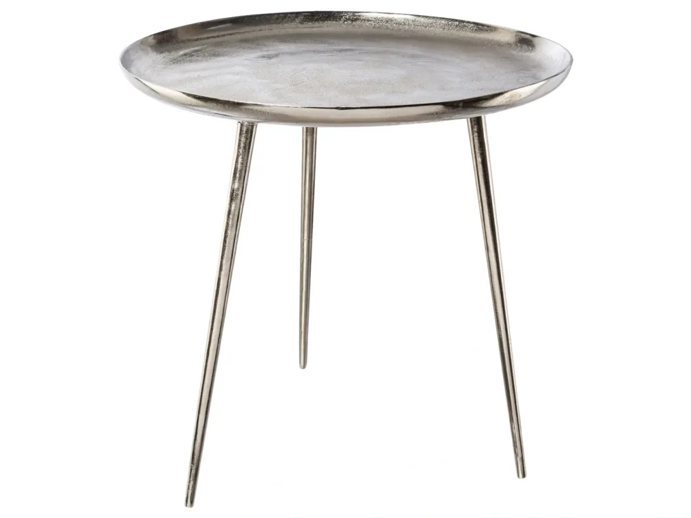 Gasper Beistelltisch Aluminium H: 56 cm  | Schubiger Möbel