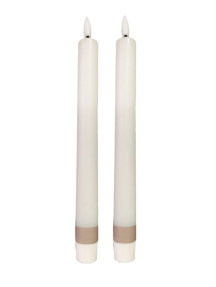 Decofinder LED-Stabkerze Chalet H: 24 cm  | Schubiger Möbel