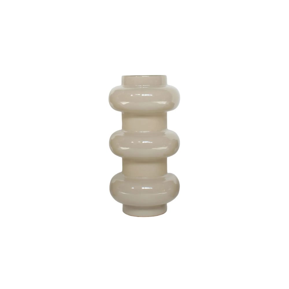 Decofinder Vase Grecia, Taupe  | Schubiger Möbel