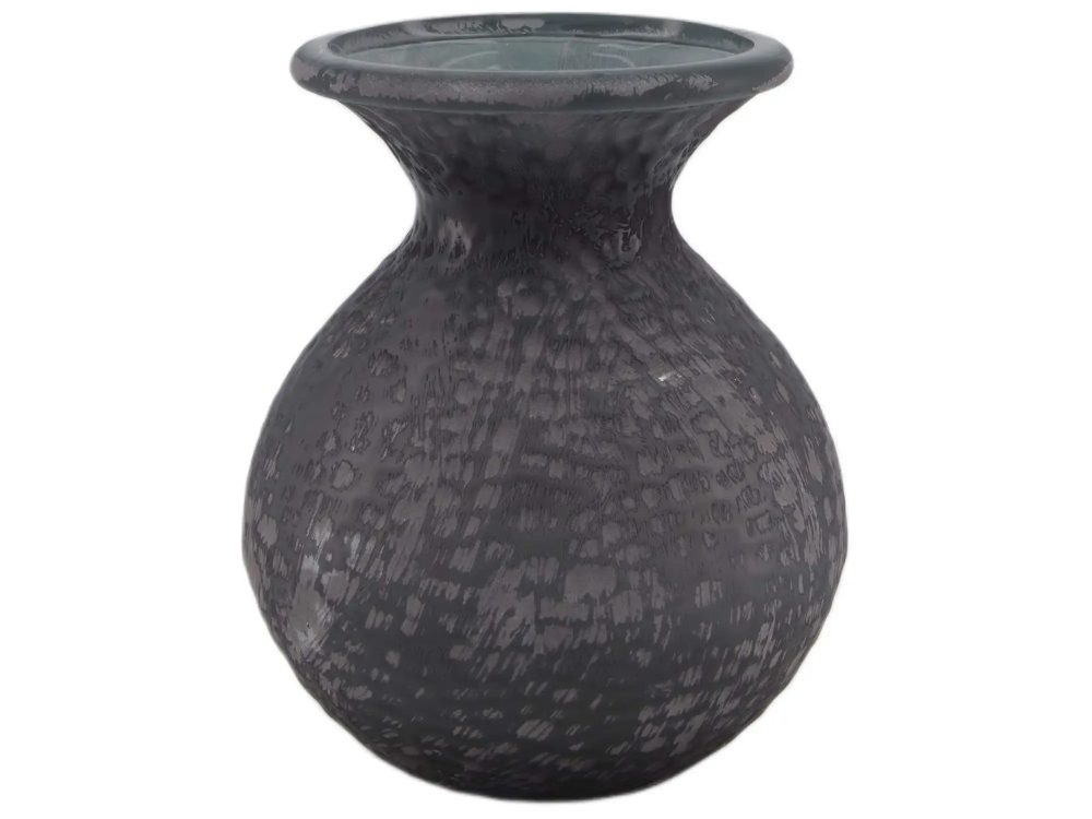 Decofinder Vase Glas Grau H: 19 cm  | Schubiger Möbel