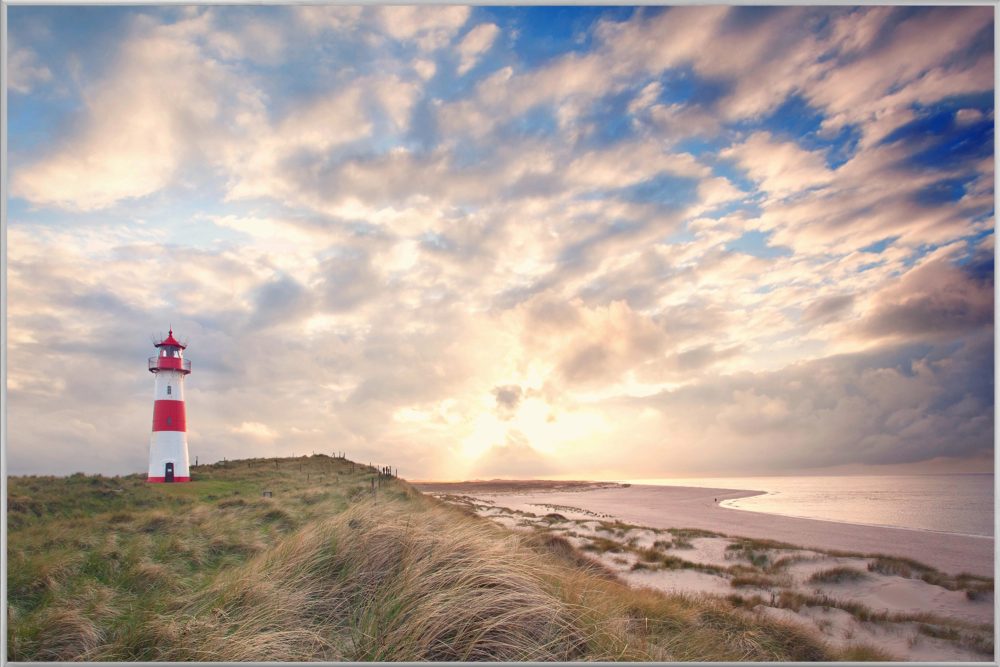 image LAND Bild mit Rahmen Leuchtturm 2  | Schubiger Möbel