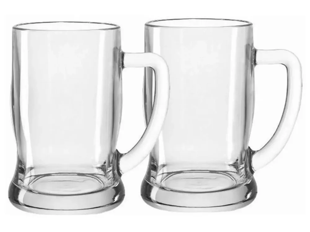 Alltron Bierglas Taverna 500 ml, 2 Stück Transparent | Schubiger Möbel