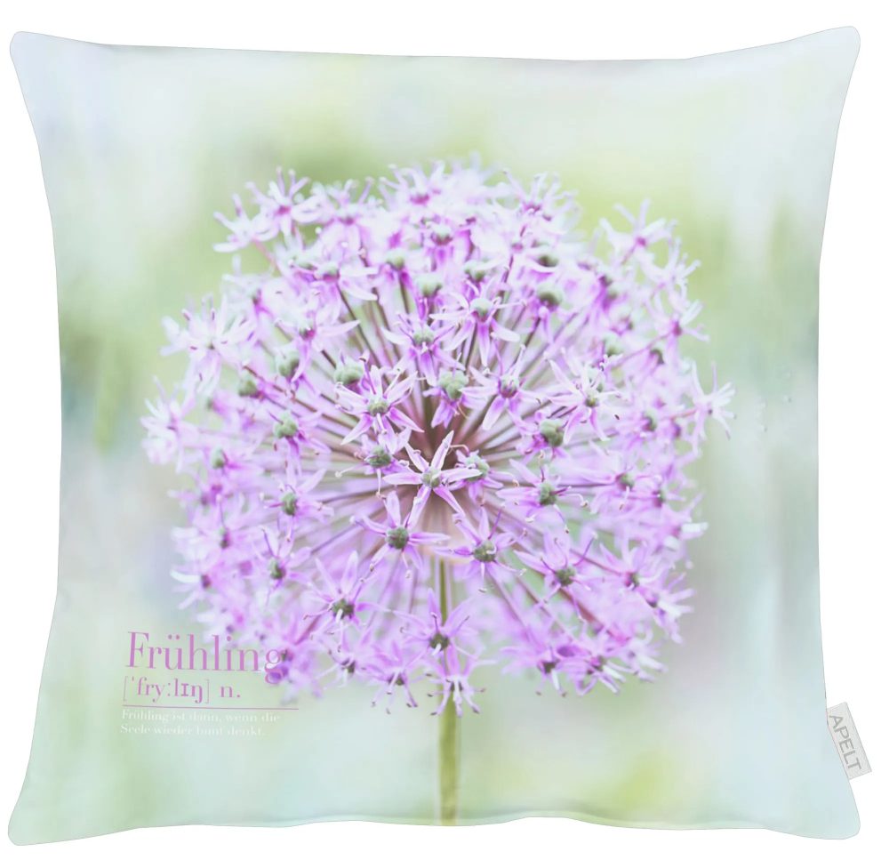 Apelt Kissenhülle Zwiebelblume Lila 45x46 cm  | Schubiger Möbel