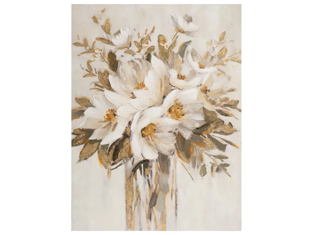 image LAND Gemälde Goldene Blumen  | Schubiger Möbel