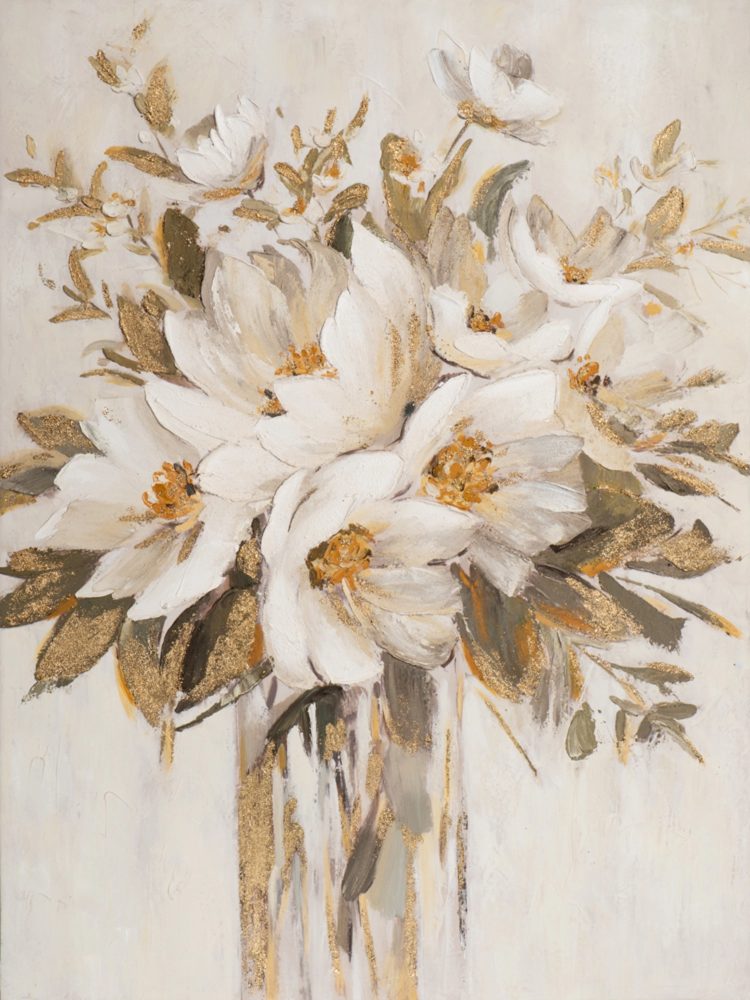 image LAND Gemälde Goldene Blumen  | Schubiger Möbel