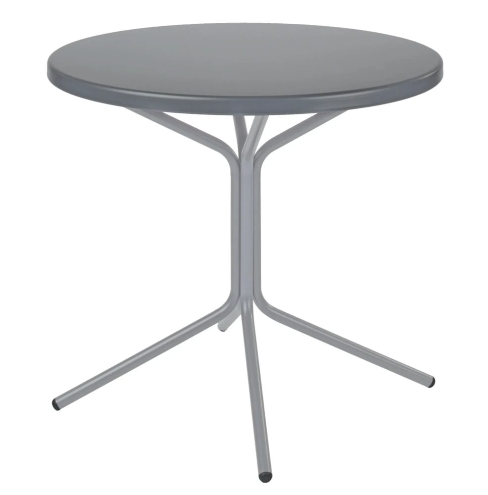 Schaffner Metall-Bistrotisch Pix Rund Grau | Schubiger Möbel