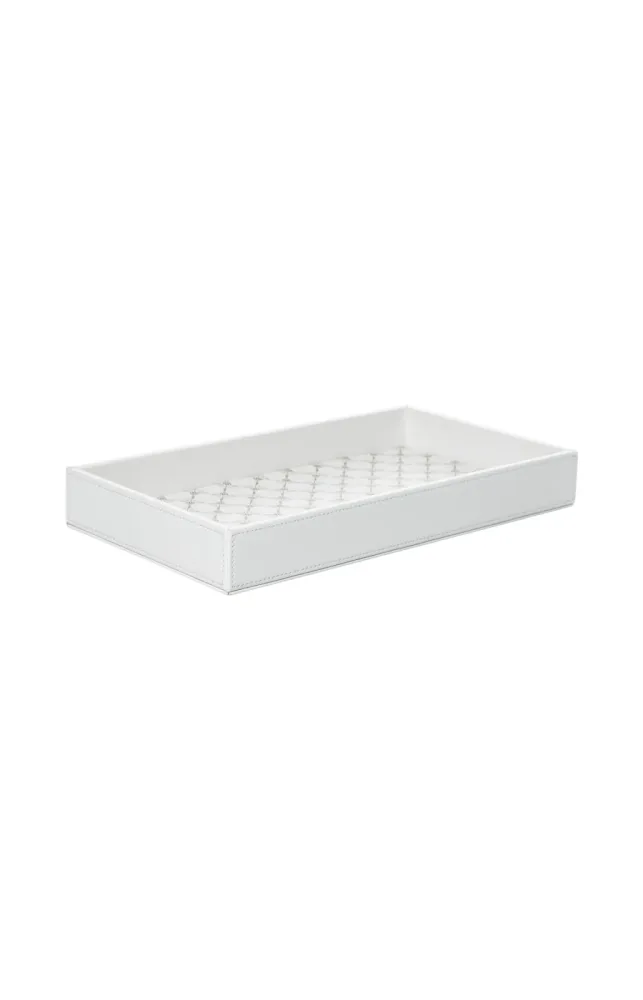 Joop Tablett Grösse m, Weiss/grau H: 4 cm  | Schubiger Möbel
