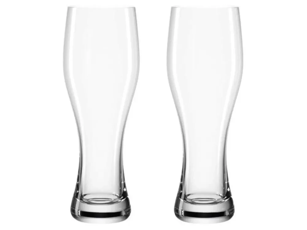 Leonardo - Weizenbierglas 2Stk, 330 ml, Transparent