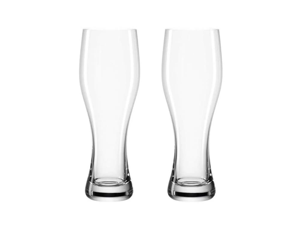 Leonardo - Weizenbierglas 2Stk, 330 ml, Transparent