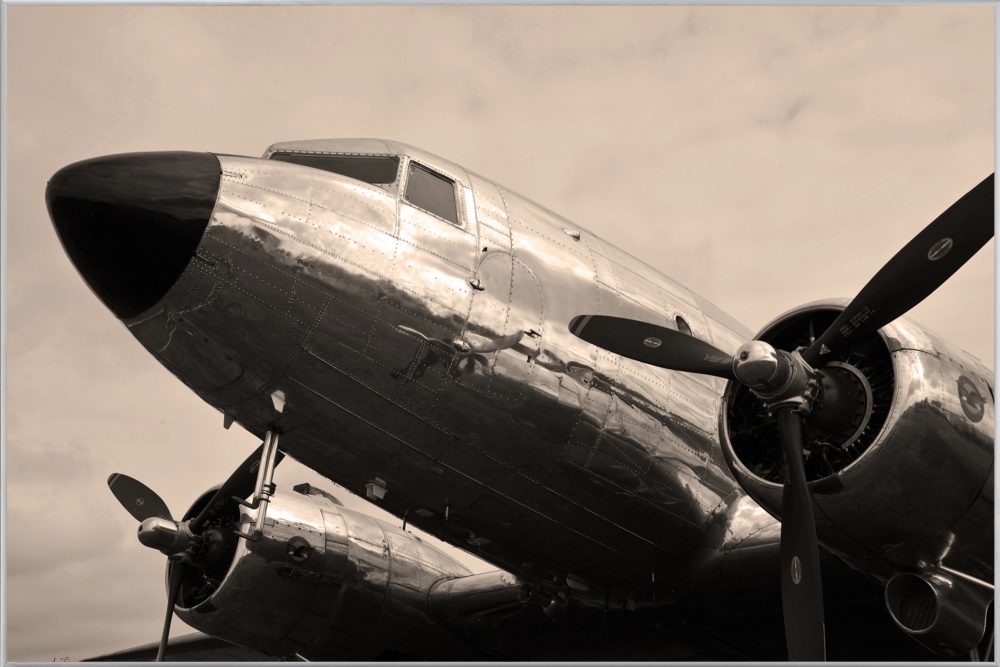 image LAND Bild mit Rahmen Flugzeug  | Schubiger Möbel