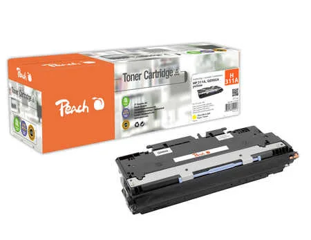 Peach HP 311 AY Toner ye ersetzt HP No. 311A Y, Q2682A für z.B. HP Color LaserJet 3700, HP Color LaserJet 3700 DN, HP Color LaserJet 3700 DTN
