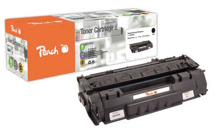 Peach Tonermodul schwarz kompatibel zu Canon, HP CRG-708, Q5949A
