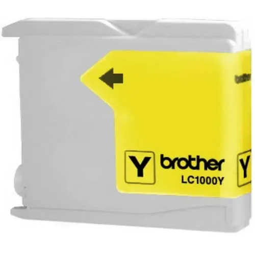 BROTHER Tintenpatrone yellow LC-1000Y DCP-130C/MFC-240C 400 Seiten