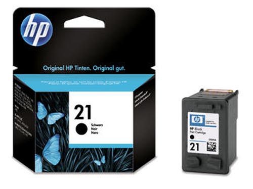 HP H21 Druckerpatronen bk - HP No. 21, C9351AE für z.B. HP DeskJet 3910, HP DeskJet 3915, HP DeskJet 3920, HP DeskJet 3940, HP DeskJet 3940 V