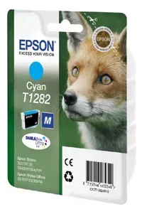 Epson E128 Druckerpatronen cy - Epson T1282 c, C13T12824011 für z.B. Epson Stylus SX 230, Epson Stylus SX 235 W, Epson Stylus Office BX 305 F