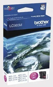 BROTHER Tintenpatrone magenta LC-985M DCP-J315W 260 Seiten