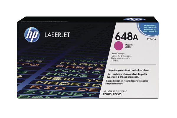 HP 648A Original Tonerkartusche CE263A Magenta