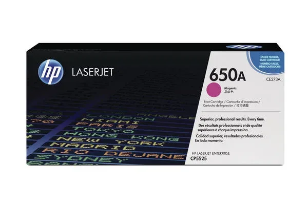 HP Toner-Modul 650A magenta CE273A Color LJ CP5520 15'000 Seiten