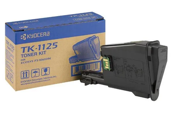 Kyocera K1125 Toner bk - Kyocera TK-1125 für z.B. Kyocera FS -1061 DN, Kyocera FS -1325 MFP