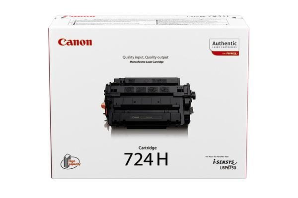 Canon CRG-724 Original Tonerkartusche Hohe Kapazität Schwarz