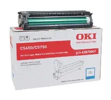 Oki O4386/87/36/85 Toner cy - OKI 43870007 für z.B. OKI C 5650, OKI C 5650 DN, OKI C 5650 N, OKI C 5750, OKI C 5750 DN, OKI C 5750 N